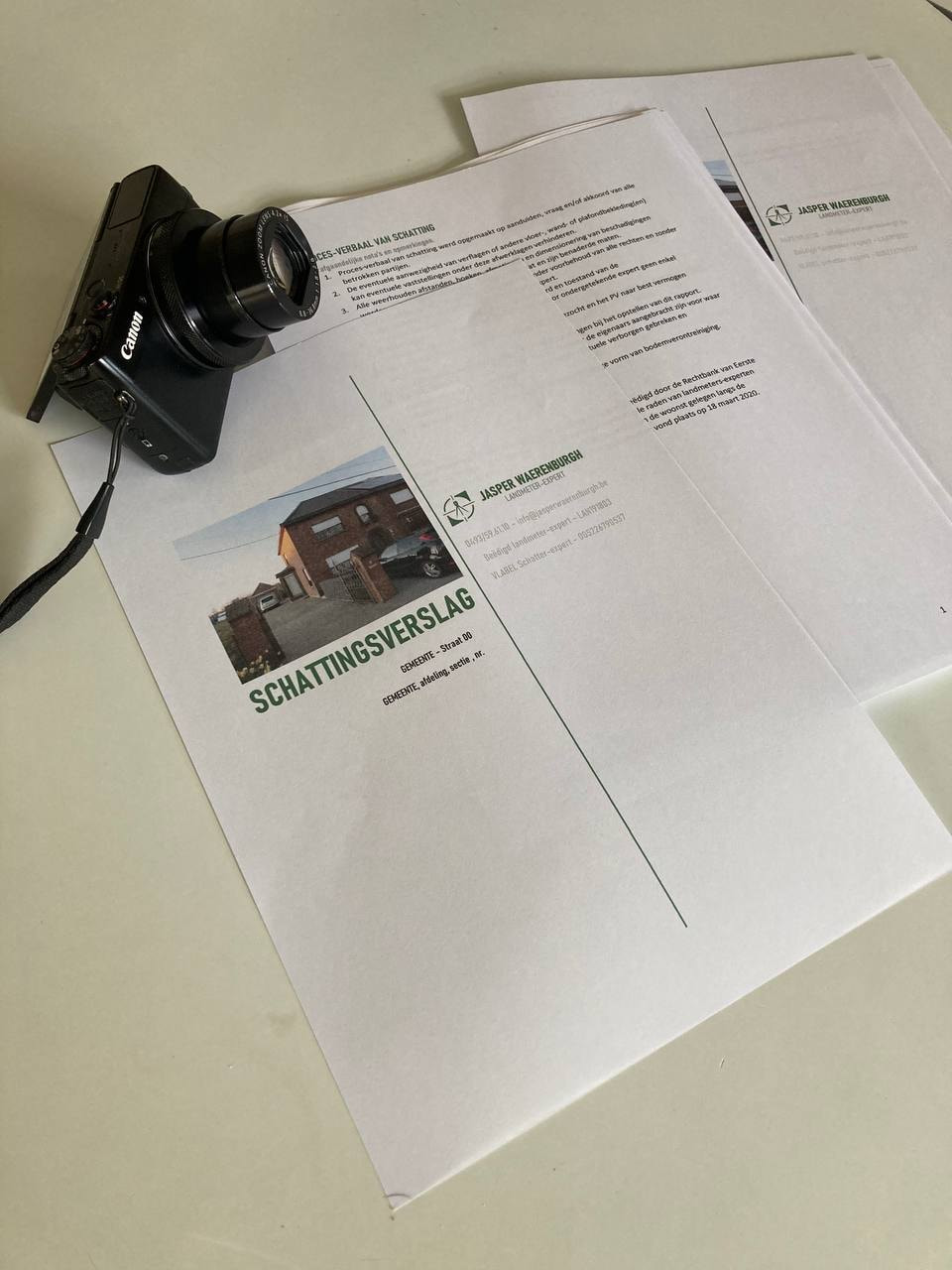 Schattingen & Plaatsbeschrijvingen